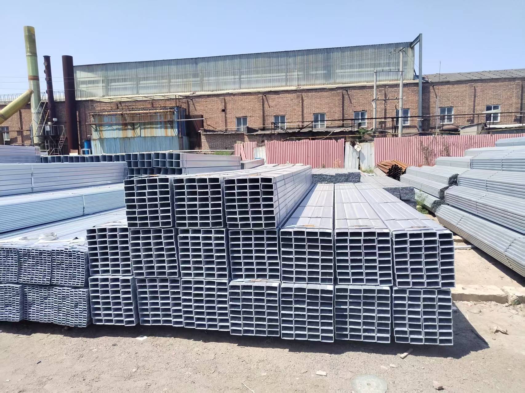 Galvanized square tube